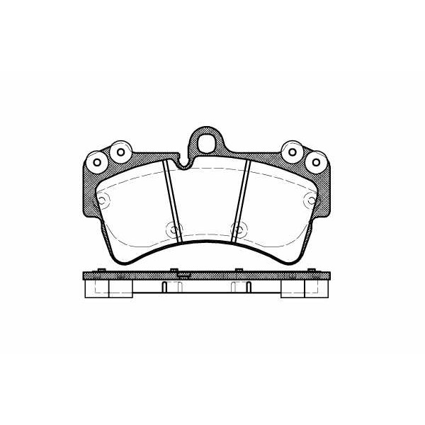 Слика на плочки REMSA 0995.00 за Audi A6 Avant (4F5, C6) RS6 quattro - 580 коњи бензин