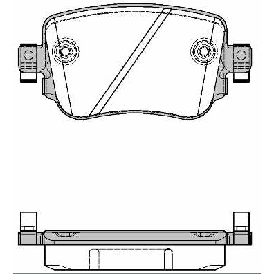 Слика на плочки REMSA 1549.08 за VW Caddy Alltrack Estate (SAB) 1.2 TSI - 84 коњи бензин