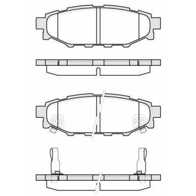 Слика на плочки ROADHOUSE 21136.12 за Subaru Forester (SH) 2.5 AWD - 171 коњи бензин