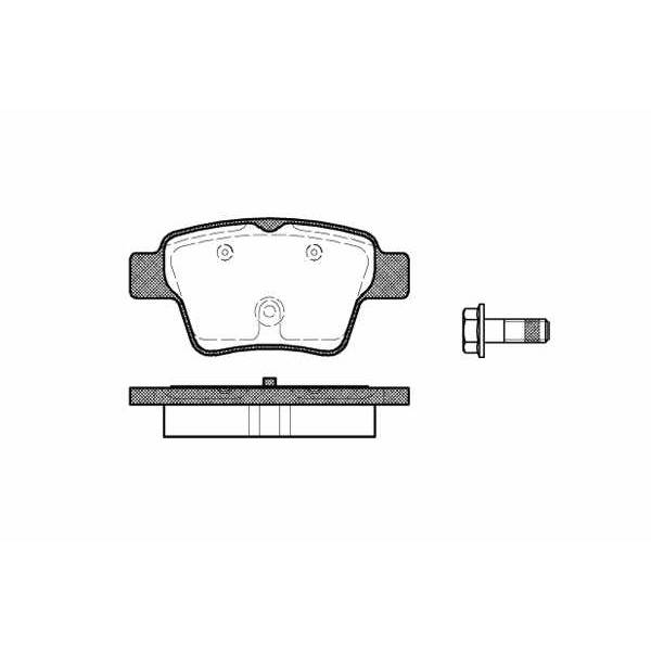 Слика на плочки ROADHOUSE 21138.00 за Audi TT (8J3) 2.0 TFSI - 200 коњи бензин