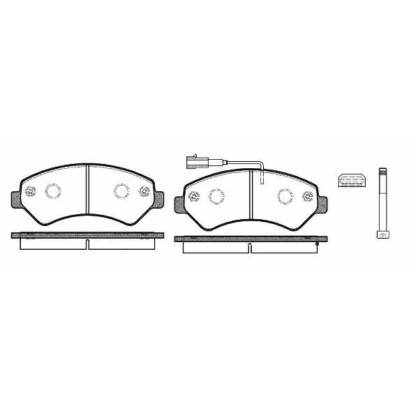 Слика на плочки ROADHOUSE 21275.12 за Fiat Ducato BOX 250 115 Multijet 2,0 D - 116 коњи дизел