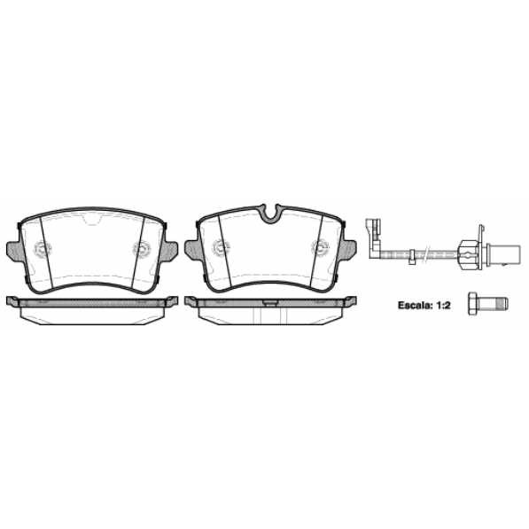 Слика на плочки ROADHOUSE 21343.10 за Audi A5 Sportback (8TA) 2.0 TFSI quattro - 211 коњи бензин