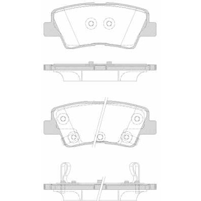 Слика на плочки ROADHOUSE 21362.42 за Kia Opirus (GH) 3.8 V6 - 267 коњи бензин