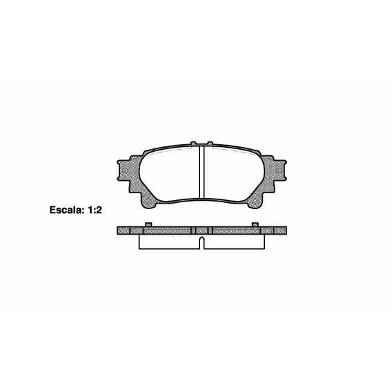 Слика на плочки ROADHOUSE 21395.00 за Lexus RC (gsc1, usc1) 200t - 245 коњи бензин