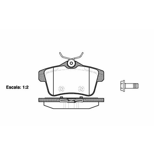 Слика на плочки ROADHOUSE 21418.00 за Peugeot 3008 1.6 HDi - 112 коњи дизел