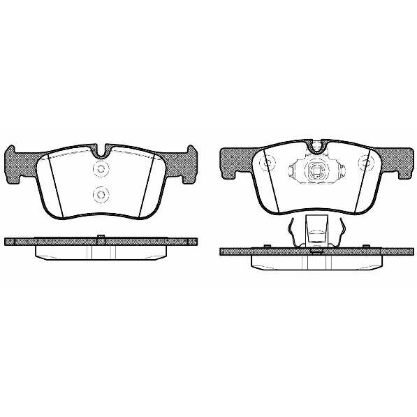 Слика на плочки ROADHOUSE 21478.00 за BMW 3 Sedan F30 F35 F80 320 d - 163 коњи дизел