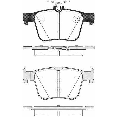 Слика на плочки ROADHOUSE 21516.10 за Audi A3 (8V1) 1.4 TFSI - 122 коњи бензин