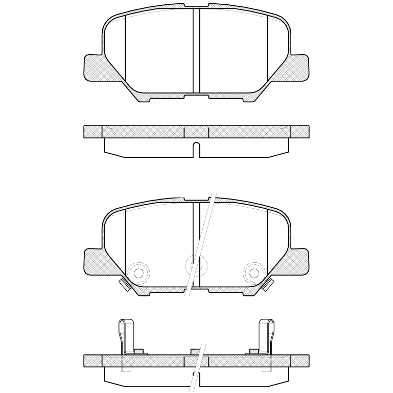 Слика на плочки ROADHOUSE 21536.02 за Mitsubishi ASX (GA W) 2.0 i - 150 коњи бензин