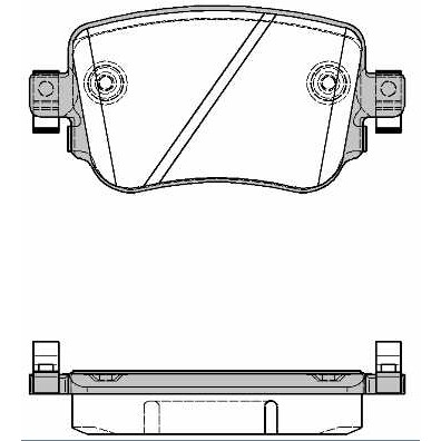 Слика на плочки ROADHOUSE 21549.08 за Audi A1 Sportback (8XA) 1.6 TDI - 105 коњи дизел