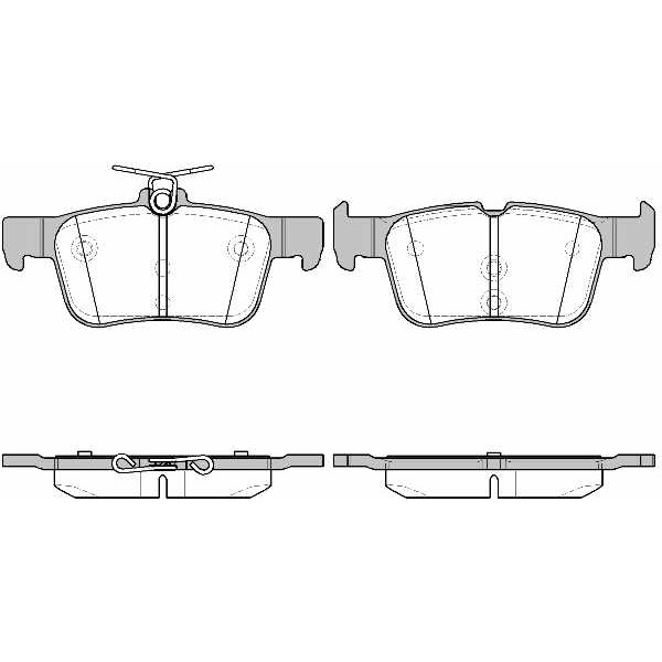 Слика на плочки ROADHOUSE 21551.42 за Ford Mondeo 5 Hatchback 2.0 TDCi - 150 коњи дизел