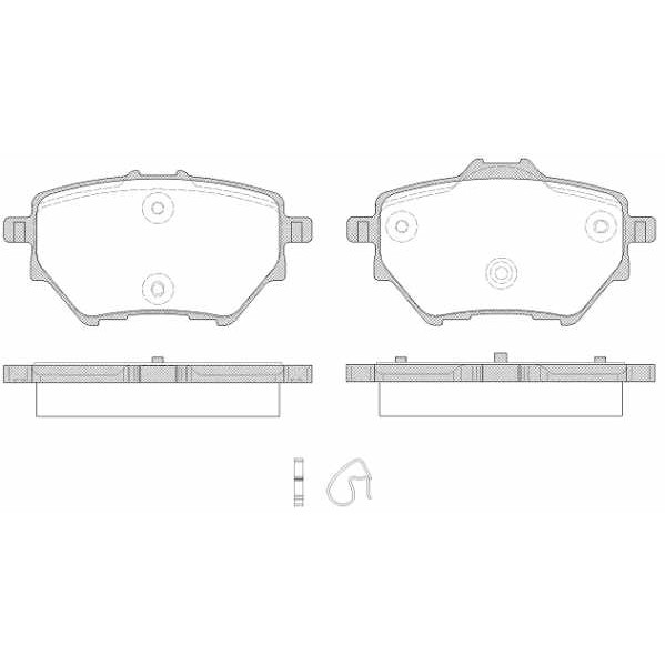 Слика на плочки ROADHOUSE 21562.00 за Peugeot 308 (T9) 1.6 HDi - 115 коњи дизел