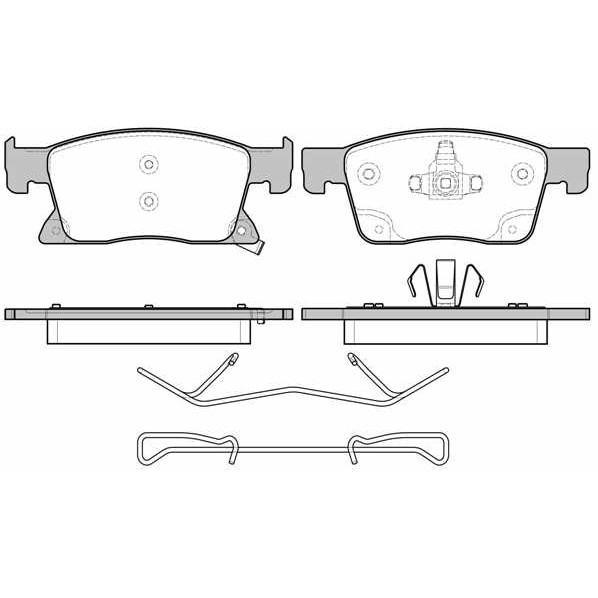 Слика на плочки ROADHOUSE 21679.02 за Opel Astra K (B16) 1.4 Turbo (68) - 125 коњи бензин