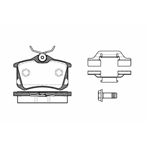 Слика на плочки ROADHOUSE 2263.50 за Citroen C8 EA,EB 2.0 HDi 135 - 136 коњи дизел