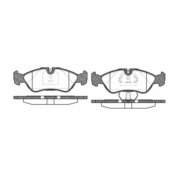 Слика на плочки ROADHOUSE 2286.30 за Opel Vectra A 2.0 i 4x4 - 116 коњи бензин