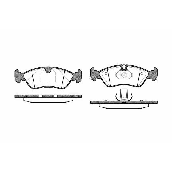 Слика на плочки ROADHOUSE 2286.50 за Opel Astra F 1.6 i - 71 коњи бензин