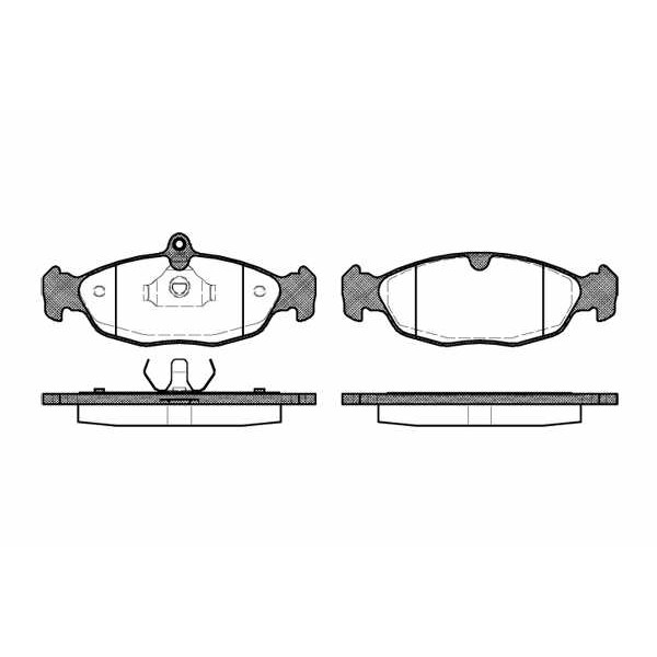 Слика на плочки ROADHOUSE 2393.20 за Opel Astra F 1.4 Si - 82 коњи бензин