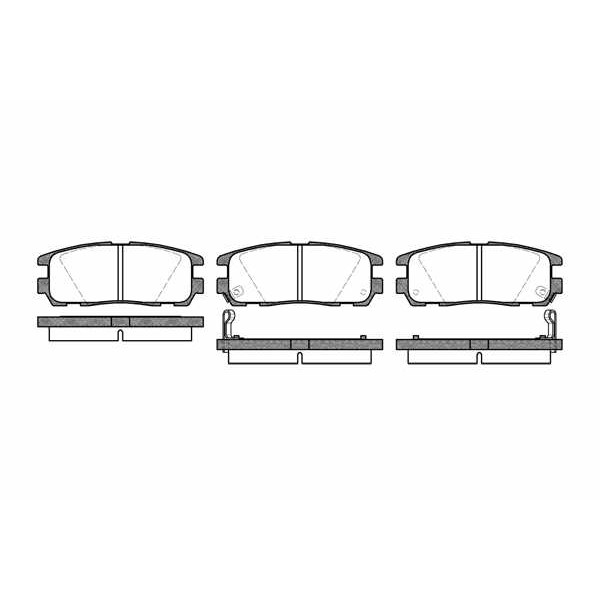 Слика на плочки ROADHOUSE 2426.02 за Opel Frontera A 2.2 i (54MWL4) - 136 коњи бензин