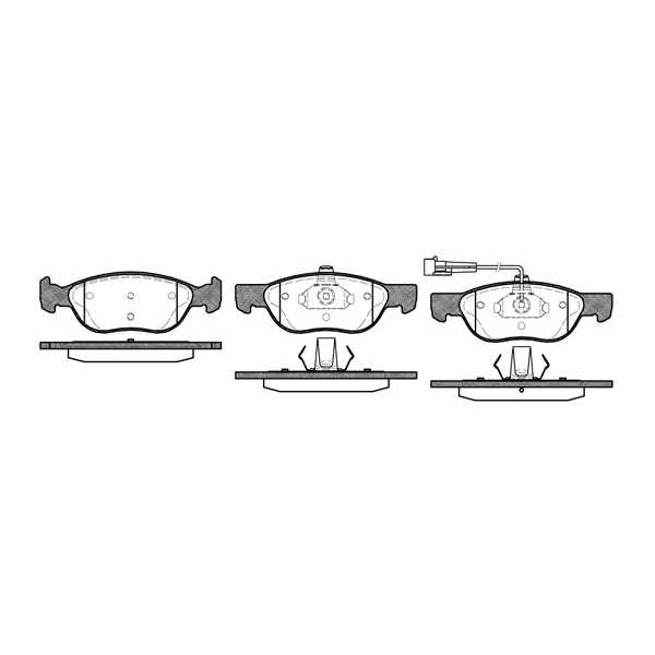 Слика на плочки ROADHOUSE 2587.11 за Alfa Romeo 146 (930) Sedan 1.9 JTD - 105 коњи дизел