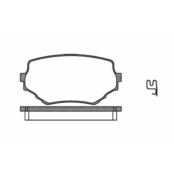 Слика на плочки ROADHOUSE 2594.02 за Suzuki Grand Vitara (FT,GT) V6 24V (FT, TD62) - 144 коњи бензин