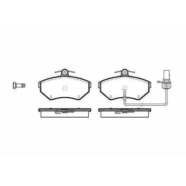 Слика на плочки ROADHOUSE 2631.12 за Audi A4 Sedan (8E2, B6) 3.0 quattro - 218 коњи бензин