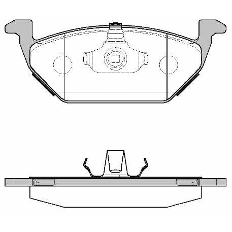 Слика на плочки ROADHOUSE 2633.00 за Seat Toledo 2 Saloon (1M2) 1.6 - 100 коњи бензин