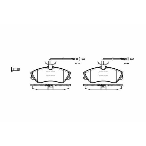 Слика на плочки ROADHOUSE 2634.04 за Citroen Xsara N1 1.9 D - 70 коњи дизел