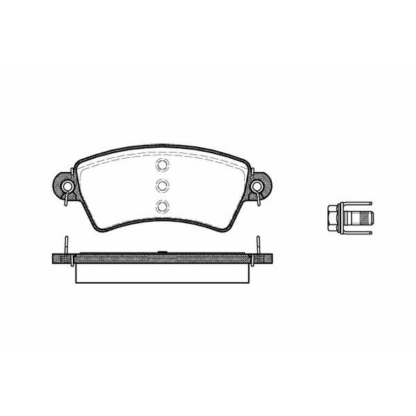 Слика на плочки ROADHOUSE 2726.00 за Peugeot 306 Convertible 2.0 16V - 132 коњи бензин