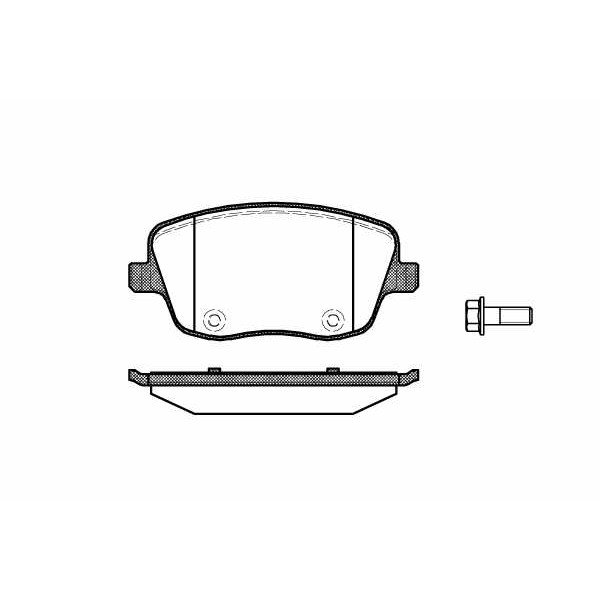 Слика на плочки ROADHOUSE 2775.00 за Skoda Fabia Combi (6Y5) 1.4 16V - 100 коњи бензин