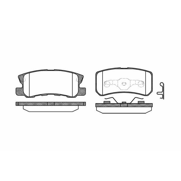 Слика на плочки ROADHOUSE 2803.02 за CHRYSLER CIRRUS 3.5 - 238 коњи бензин