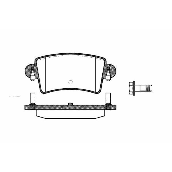 Слика на плочки ROADHOUSE 2833.00 за Opel Movano Box (F9) 2.5 CDTI - 101 коњи дизел