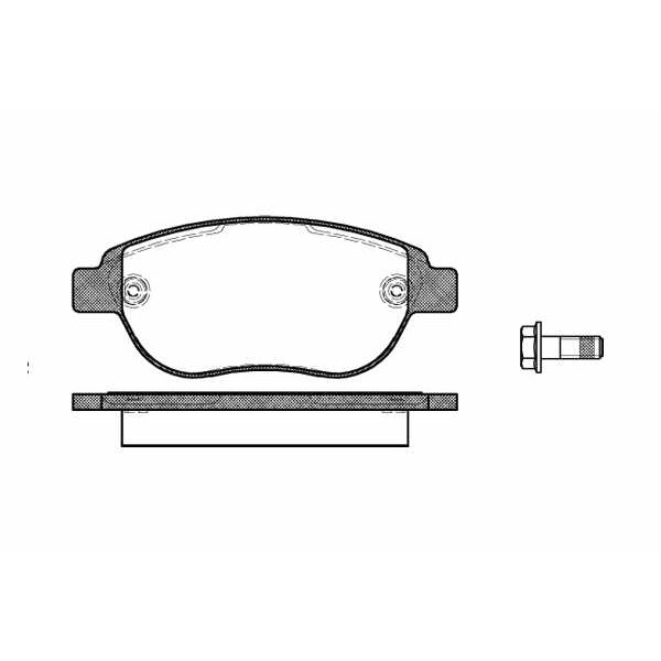 Слика на плочки ROADHOUSE 2841.00 за Fiat Doblo Cargo 223 1.9 JTD - 105 коњи дизел