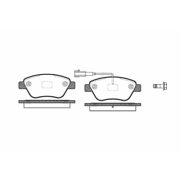 Слика на плочки ROADHOUSE 2858.11 за Lancia Musa (350) 1.3 D Multijet - 90 коњи дизел