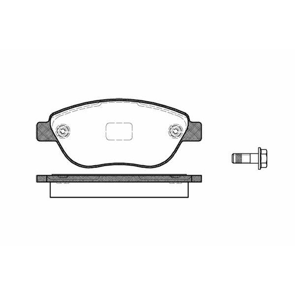 Слика на плочки ROADHOUSE 2859.10 за Fiat Doblo Cargo 223 1.9 JTD - 105 коњи дизел