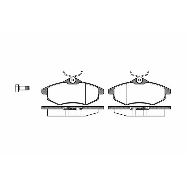 Слика на плочки ROADHOUSE 2881.00 за Citroen C3 Pluriel HB 1.4 HDi - 68 коњи дизел