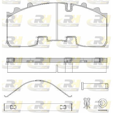 Слика на плочки ROADHOUSE JSX 21556.80 за камион Neoplan Skyliner N 1122/3 C - 320 коњи бензин