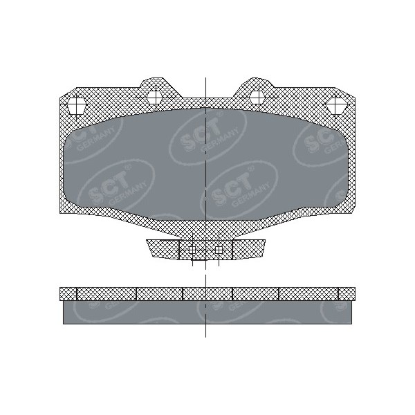 Слика на плочки SCT Germany SP 160 PR за Toyota Land Cruiser (J7) 3.4 D (BJ70_V, BJ73_) - 95 коњи дизел