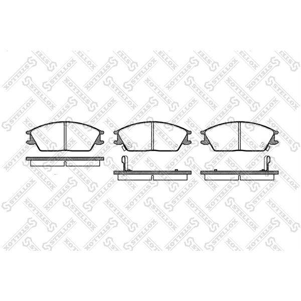 Слика на Плочки STELLOX 235 002-SX