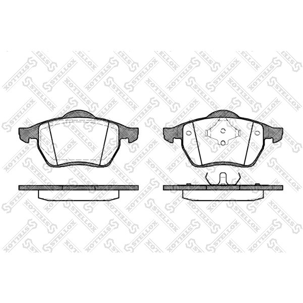 Слика на плочки STELLOX 401 000B-SX за Seat Alhambra (7V8,7V9) 2.0 i - 115 коњи бензин