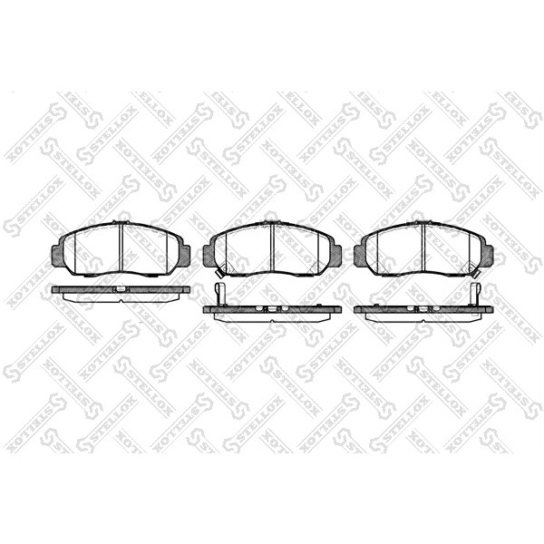 Слика на Плочки STELLOX 758 012-SX