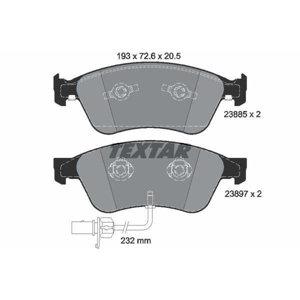 Слика на Плочки TEXTAR 2388501