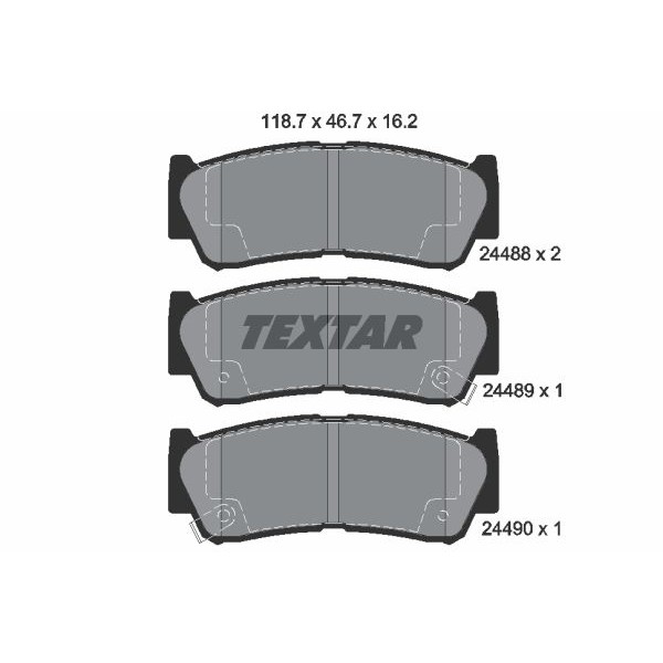 Слика на Плочки TEXTAR 2448801