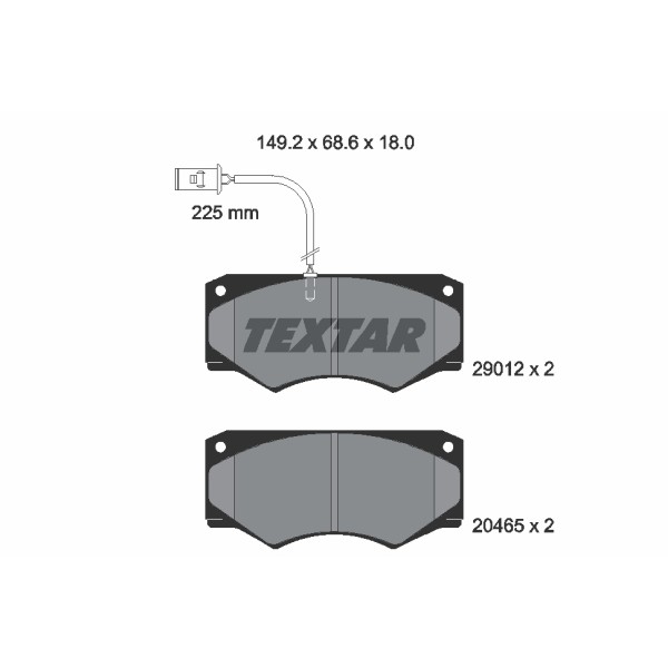 Слика на Плочки TEXTAR 2901201