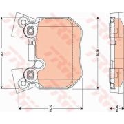 Слика 1 на плочки TRW GDB1795