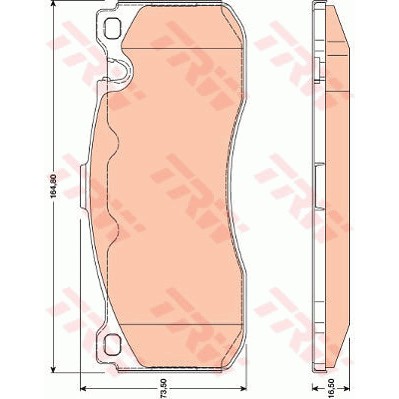 Слика на плочки TRW GDB1802 за BMW 3 Coupe E92 320 d - 184 коњи дизел