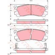 Слика 1 $на Плочки TRW GDB3264