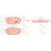 Слика 1 на плочки TRW COTEC GDB1040