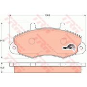 Слика 1 $на Плочки TRW COTEC GDB1084