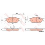 Слика 1 на плочки TRW COTEC GDB1104