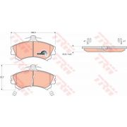 Слика 1 на плочки TRW COTEC GDB1198