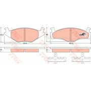 Слика 1 на плочки TRW COTEC GDB1219